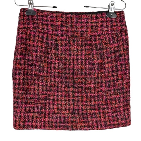 The Limited Tweed Mini Skirt Size 0 - Picture 4 of 9